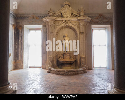 Nationale Galerie für Antike Kunst mit renommierten Sammlung von Kunstwerken in barocken Palast Barberini, Rom, Italien. Stockfoto