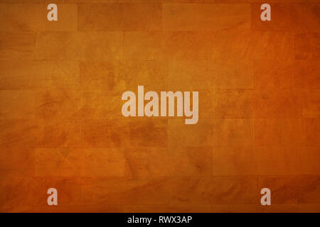 Orange und dunklem gradient Studio und inneren Hintergrund Produkt vorzustellen. Stockfoto