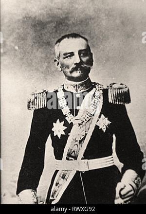 Fotografische Porträt von Pierre 1er de Serbie, ROI Stockfoto
