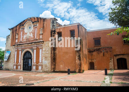 Die Kirche und das Kloster der Dominikaner ist die älteste katholische Gebäude auf dem amerikanischen Kontinent, die erste in der Neuen Welt und in Santo Domi Stockfoto