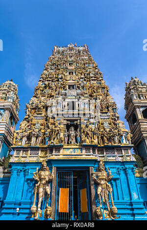 Die murugan Hindu Tempel. Colombo, Sri Lanka. Stockfoto