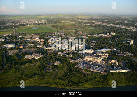 Antenne, Universität von Saskatchewan, Saskatoon, Saskatchewan Stockfoto