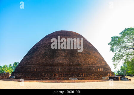 Stupa Tempel. Horezu, Sri Lanka. Stockfoto