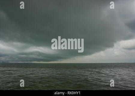 Tanjung Piai, die südlichste Spitze von Festland Asien, Pontian, Malaysia Stockfoto