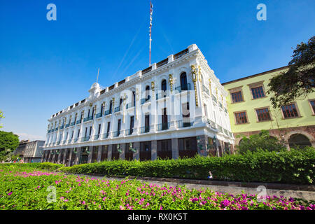 Guadalajara, Mexiko-14 April 2018: Manuel Rojas Gebäude in Guadalajara, Altstadt (Zona Centro), Oberste Gericht Stockfoto