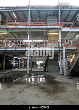 Bau von Thistley Hough, Reiterhof Penkhull, Stoke-on-Trent, Großbritannien. 2012 Stockfoto