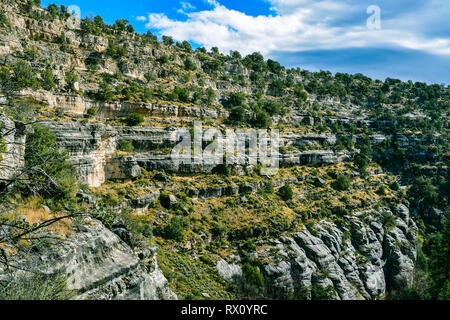 Walnut Canyon, in der Nähe von Flagstaff, Arizona Stockfoto