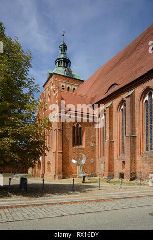 St. Marien Kirche Kirche, Wittstock, Wittstock/Dosse, Brandenburg, Deutschland Stockfoto