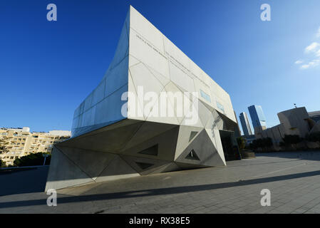 Das Tel Aviv Museum der Kunst. Stockfoto