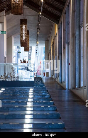 Johannesburg, Südafrika, 17. Februar 2019: Innenansicht des Bundesverfassungsgerichts im Stadtzentrum Stockfoto