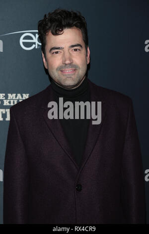 "Der Mann, der Hitler getötet und dann die Bigfoot" Premiere Arclight - Ankunft Mit: Ron Livingston Wo: Los Angeles, Kalifornien, Vereinigte Staaten, wenn: 04 Feb 2019 Credit: Guillermo Proano/WENN.com Stockfoto