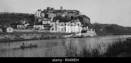 Italien, Toskana, Capraia Insel, 1920-30 Stockfoto