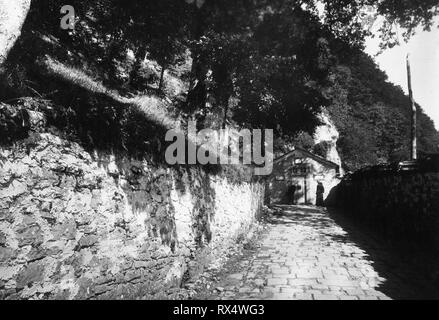 Santuario della Verna, Chiusi della Verna, Toskana, Italien, 1920 Stockfoto