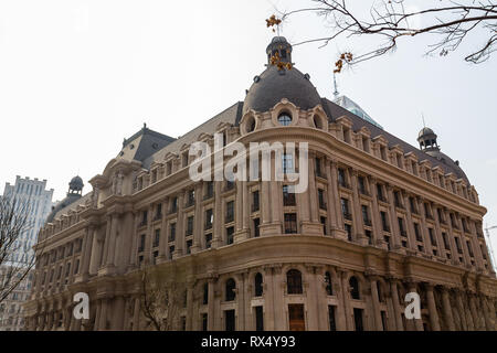 Gebäude im europäischen Stil im Zentrum von Tianjin, China Stockfoto