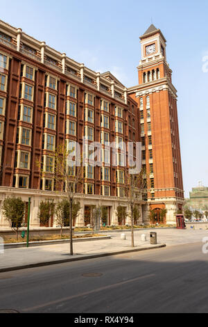 Gebäude im europäischen Stil im Zentrum von Tianjin, China Stockfoto