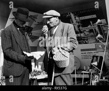 Trüffelfest in Alba, 1958 Stockfoto