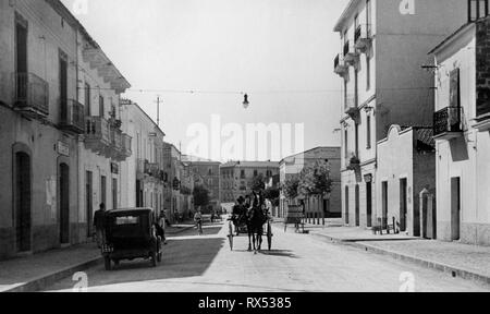 Italien, Kampanien, Battipaglia, über Prinz von Piemont, 1920-30 Stockfoto