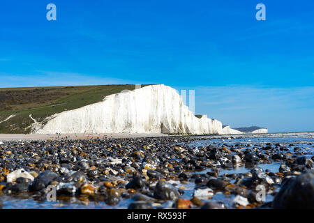 Sieben Schwester Brighton Stockfoto