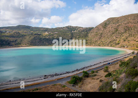 Europa, Italien, Sizilien, Pantelleria, Spiegel der Venus Stockfoto