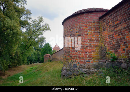 Fotification Wand, Wittstock, Wittstock/Dosse, Brandenburg, Deutschland Stockfoto