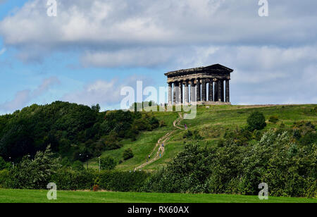 Abgebildet ist penshaw Monument, im Norden und Osten von England Stockfoto