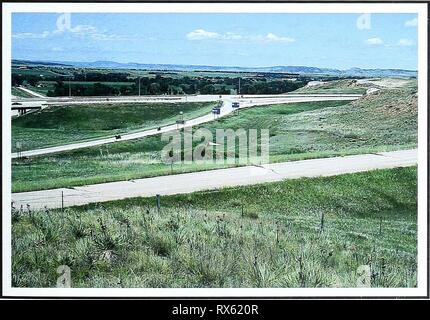 80 Jahre der Vegetation und achtzig Jahre der Vegetation und Landschaft Veränderungen in den nördlichen Great Plains: Eine fotografische eightyyearsofveg 45 klem Jahr: 2001 Spearfish, South Dakota Lage Lawrence Co. SD; Sec. 34, R.2 . T.7 N.; GPS-UTM 4930102 N. 590496 E. ca. 2 Meilen nördlich von Spearfish. Von Spearfish, fahren Sie Richtung Norden ca. 2 km an der Kreuzung der U.S. Highways 14 und 85. Biegen Sie nach rechts (Osten) auf Zufahrtsstraße parallel zur US-Highway 85, neben public utility Station. Dann fahren Sie südlich über 0,5 Kilometer. Bild wurde auf dem Hügel nach links (Osten) der Zufahrtsstraße. Descript Stockfoto