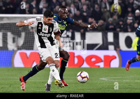 Turin, Italien. 8. Mär 2019. Emre kann (Juventus FC) während der Serie ein Fußballspiel zwischen FC Juventus und Udinese Calcio bei Allianz Stadion am 8. Mars, 2019 in Turin, Italien. Quelle: FABIO UDINE/Alamy leben Nachrichten Stockfoto