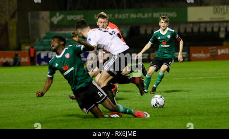 Dublin, Republik Irland. 08 Mär, 2019. JUNIOR OGEDI von Derry City FC während der airtricity League Befestigung zwischen Bohemiens FC & Derry City FC am Dalymount Park, Dublin Credit: Kevin Moore/MCI/Alamy leben Nachrichten Stockfoto