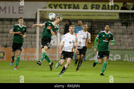 Dublin, Republik Irland. 08 Mär, 2019. CIARON HARKIN von Derry City FC während der airtricity League Befestigung zwischen Bohemiens FC & Derry City FC am Dalymount Park, Dublin Credit: Kevin Moore/MCI/Alamy leben Nachrichten Stockfoto