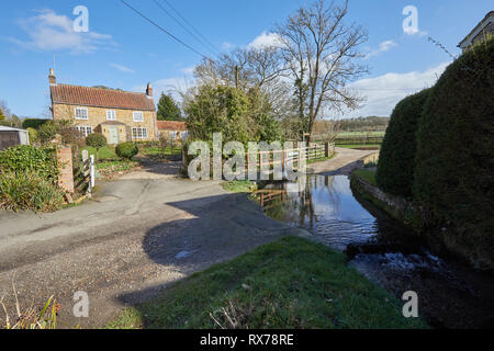 Tealby Lincolnshire Wolds Village, Großbritannien Stockfoto