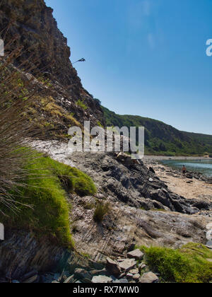 Odeceixe Strand in Portugal Stockfoto