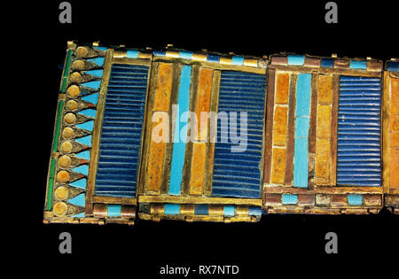 Armband. Schatz des Tutanchamun. Museum ägyptischer Altertümer. Kairo. Ägypten. Afrika Stockfoto