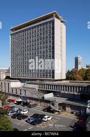 Das Civic Center im Stadtzentrum von Plymouth, Devon, Großbritannien Stockfoto