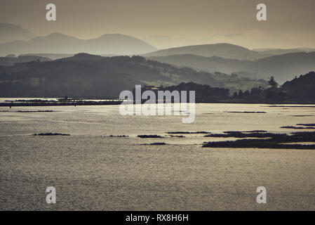 Sommer und blaues Meer Stockfoto