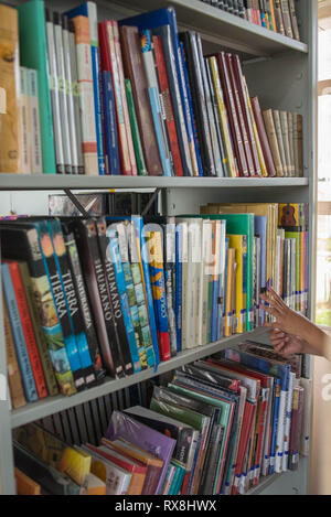 Donmatias, Antioquia, Kolumbien: Public Library' Eduardo Perez Lopera'. Stockfoto