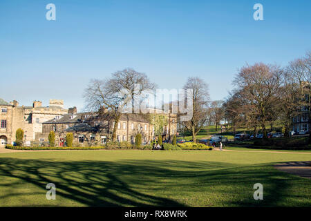 Buxton Pavilion Gardens Stockfoto