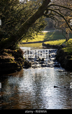 Buxton Pavilion Gardens Stockfoto