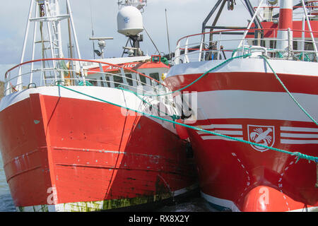 Trawler Baltimore Harbor West Cork Irland Stockfoto