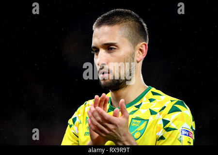 Norwich City Moritz Leitner während der Sky Bet Championship Match an der Carrow Road, Norwich. Stockfoto