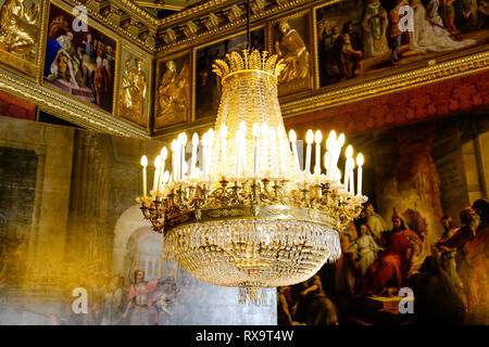 Royal Palace von Turin, historischen Gebäude im Nordwesten der italienischen Stadt Turin, Residenz des Königshauses Savoyen, auf der UNESCO-Kulturerbe eingetragen Stockfoto