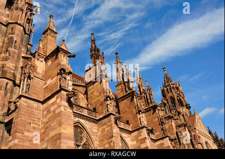 Das Freiburger Münster, Freiburg, Baden-Württemberg, Deutschland Stockfoto