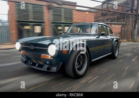 1970 Triumph TR 6 klassische britische Sportwagen Stockfoto