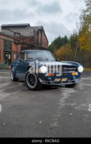 1970 Triumph TR 6 klassische britische Sportwagen Stockfoto