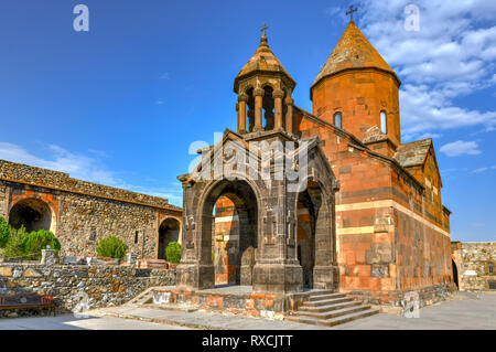 Das alte Kloster Khor Virap in Armenien. Es ist in der Ararat in Armenien. Stockfoto