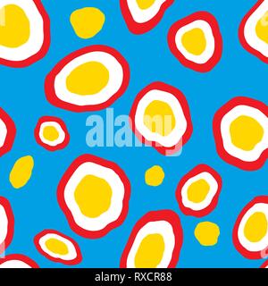 Abstract nahtlose Muster. Dot Textur. Gepunktete Ornament. Stock Vektor