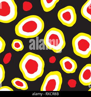 Abstract nahtlose Muster. Dot Textur. Gepunktete Ornament. Stock Vektor