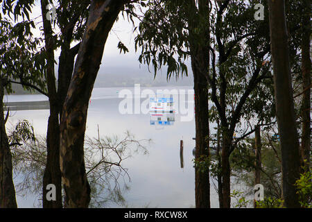 Besuchen sie Australien. Narooma ist eine Stadt im australischen Bundesstaat New South Wales an der Südküste. Stockfoto