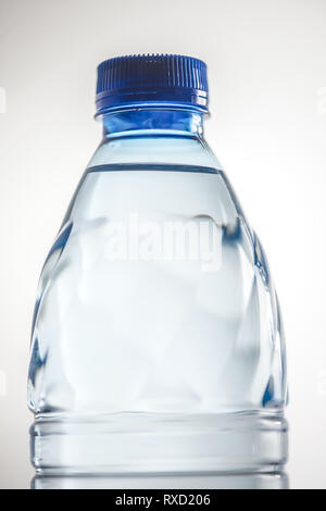 Ein Bild der Flasche Trinkwasser Stockfoto