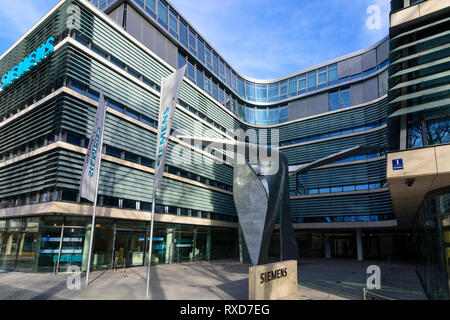 München, München: Siemens Headquarter in Oberbayern, München, Oberbayern, Bayern, Bayern, Deutschland Stockfoto