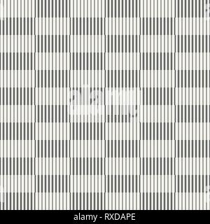 Zusammenfassung nahtlose Muster. Moderne, elegante Textur. Wiederkehrende geometrische Fliesen mit gestreiften Rechtecke. Vector Hintergrund. Stock Vektor
